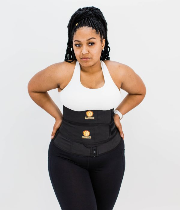 ZIP UP & DETACHABLE Double Compression/ Multi Purpose Waist TRAINER - Image 24