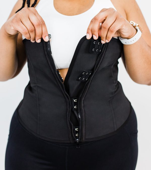 ZIP UP & DETACHABLE Double Compression/ Multi Purpose Waist TRAINER - Image 13