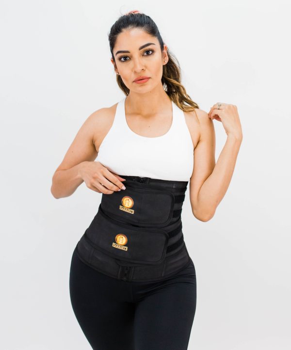 ZIP UP & DETACHABLE Double Compression/ Multi Purpose Waist TRAINER - Image 4