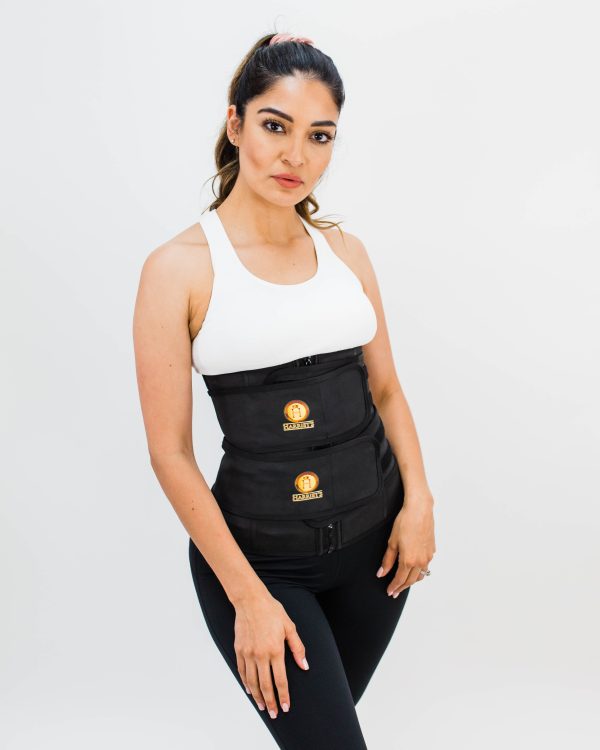 ZIP UP & DETACHABLE Double Compression/ Multi Purpose Waist TRAINER - Image 20