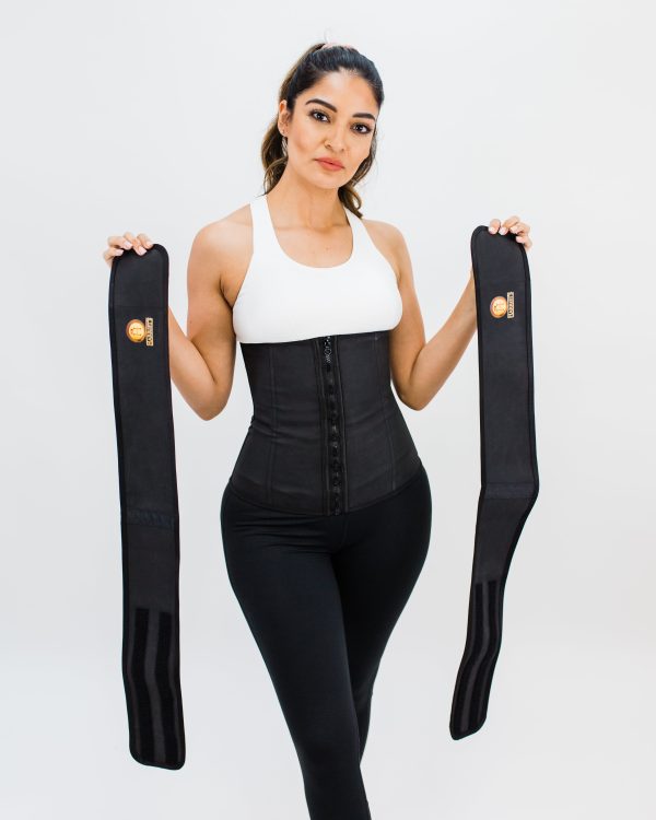 ZIP UP & DETACHABLE Double Compression/ Multi Purpose Waist TRAINER - Image 3
