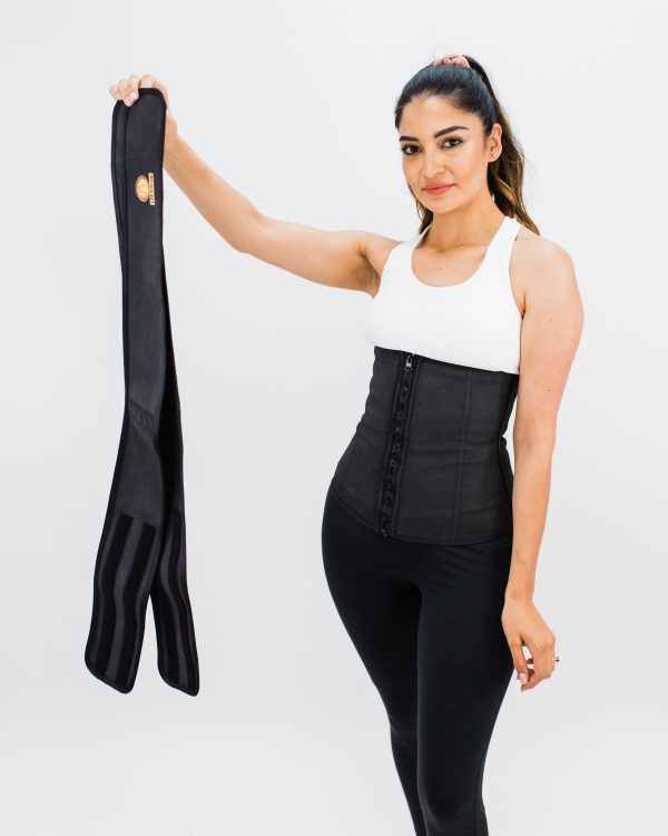 ZIP UP & DETACHABLE Double Compression/ Multi Purpose Waist TRAINER - Image 18