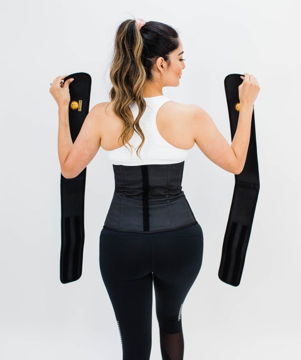 ZIP UP & DETACHABLE Double Compression/ Multi Purpose Waist TRAINER - Image 17