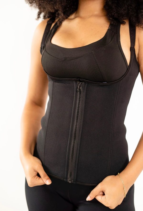 Double Thermal/ Double Compression Workout Waist Slimming Vest - Image 3